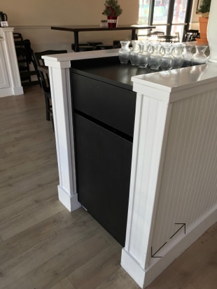 Waste Receptacle Enclosure